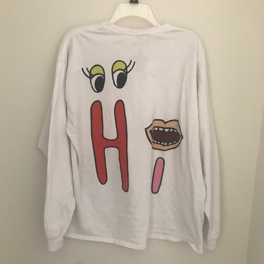 Urban Outfitters Hi Long Graphic Tee